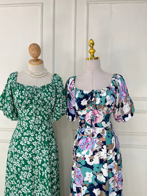 Women Spring Cotton Floral Dresses